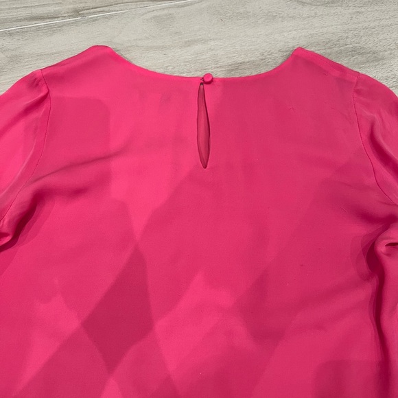 JCREW Pink silk blouse - Picture 5 of 8